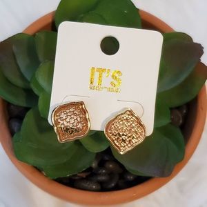 Bohemian Metal Cut Out Pierced Earrings